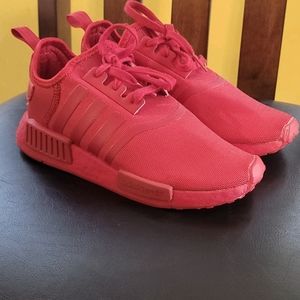 Addidas Kids Red Shoe